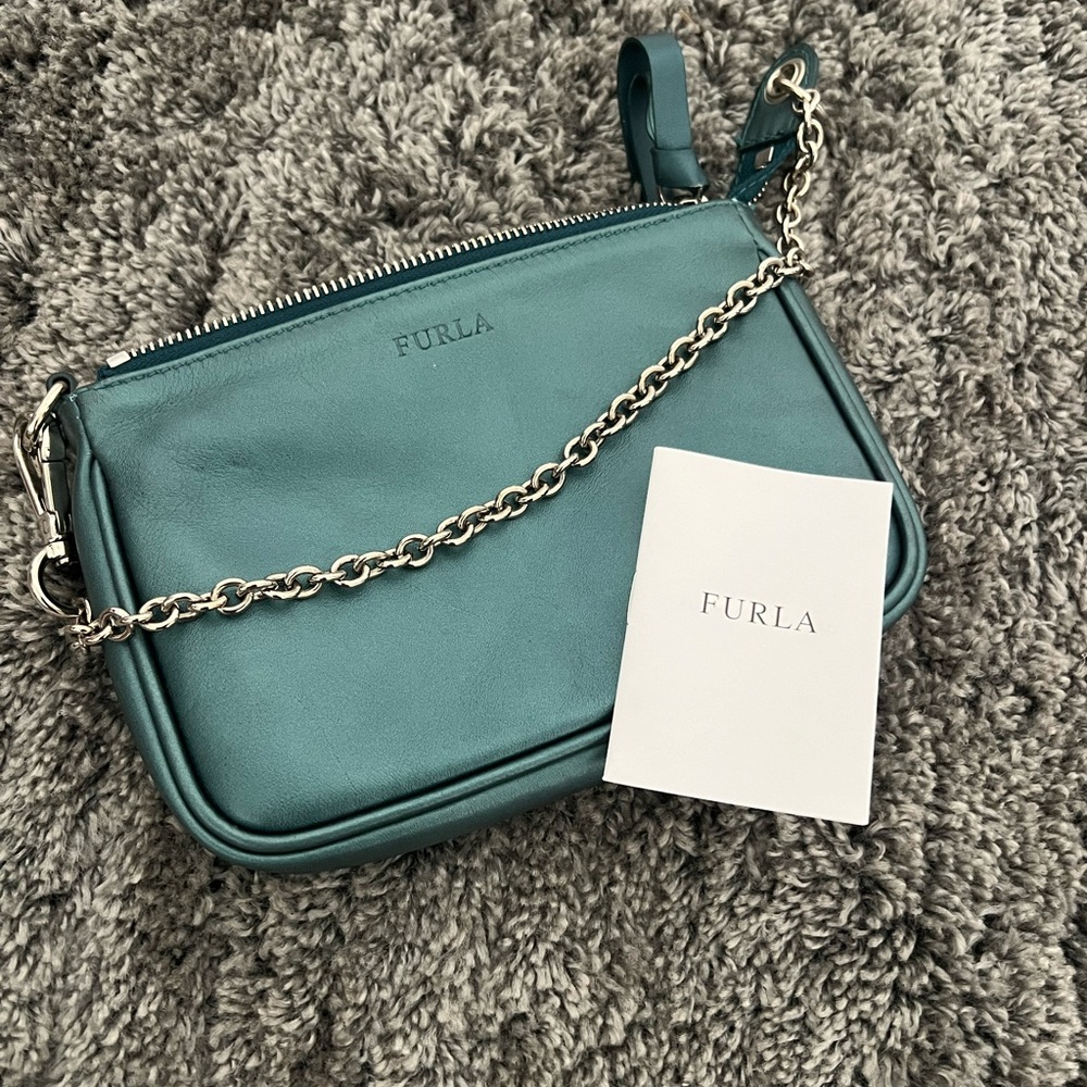 Authentic Furla Pouchette Handbag